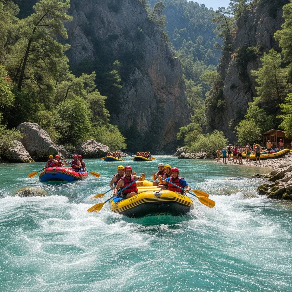 Rafting from Alanya with Transfer & Lunch