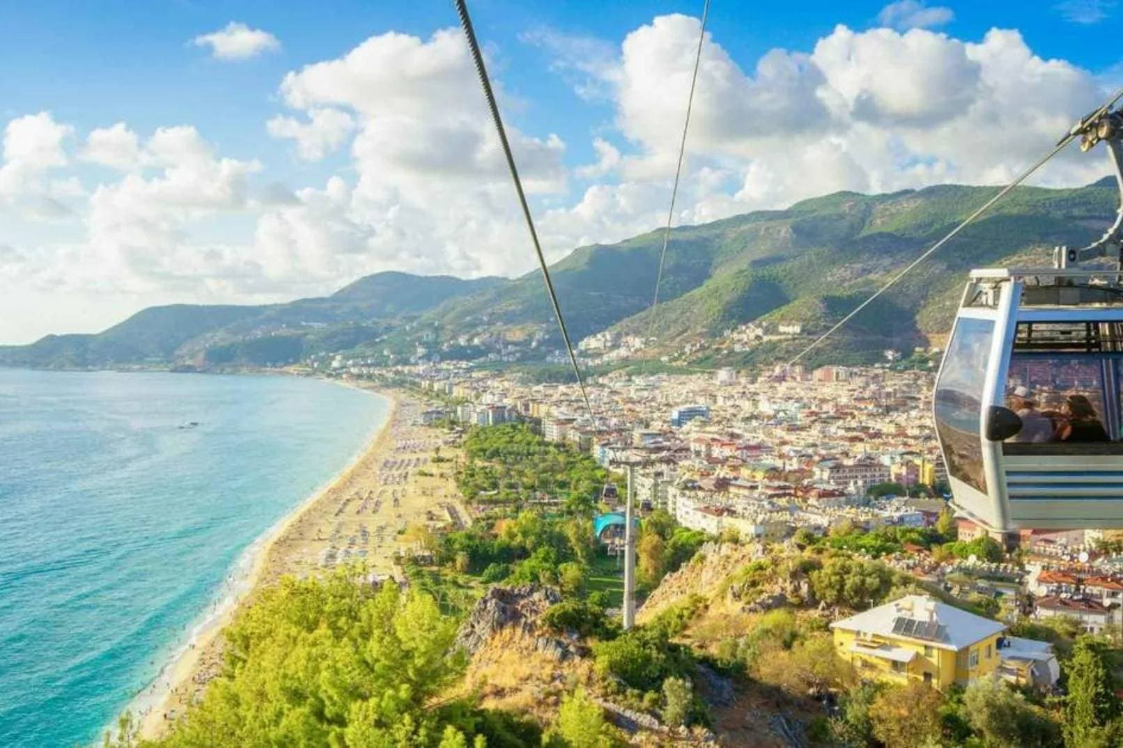Alanya: Wycieczka po mieście o zachodzie słońca i przejażdżka kolejką linową