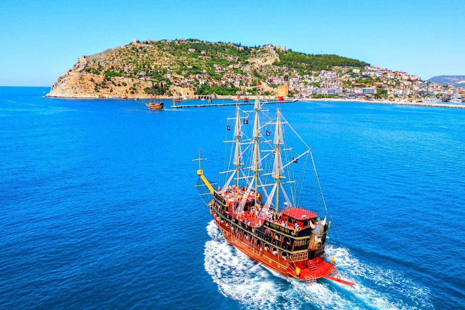 Alanya Pirate Boat Tour (Without Transfer)